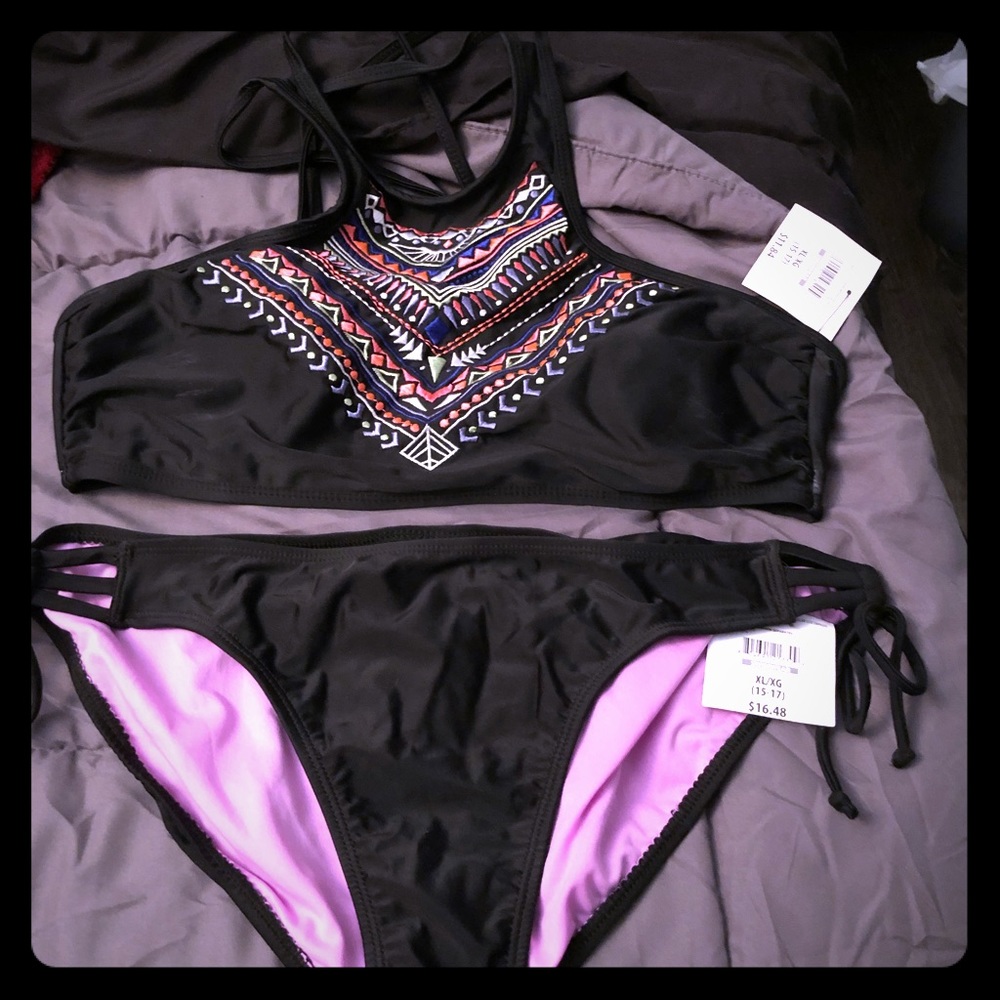 NWT XL Bikini top and bottom